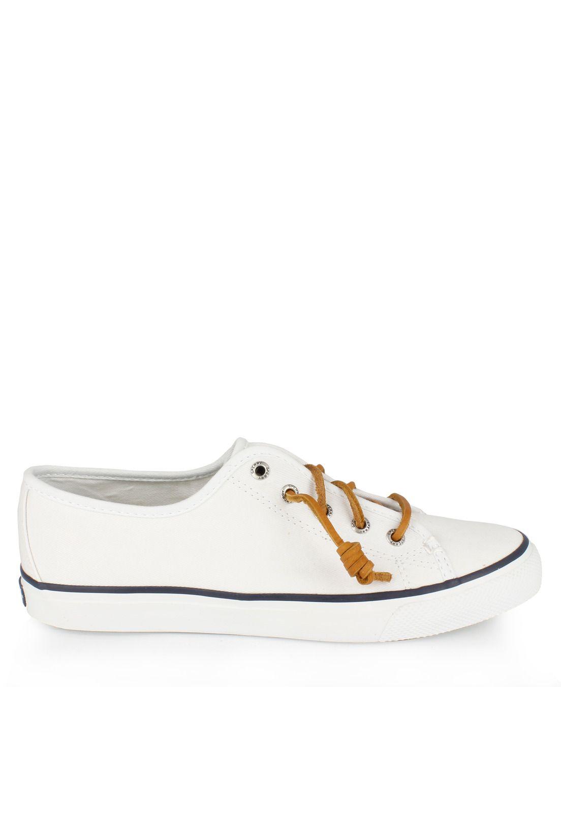 Zapatilla Seacoast Cnvs 2 Lace Blanco Mujer Sperry-1