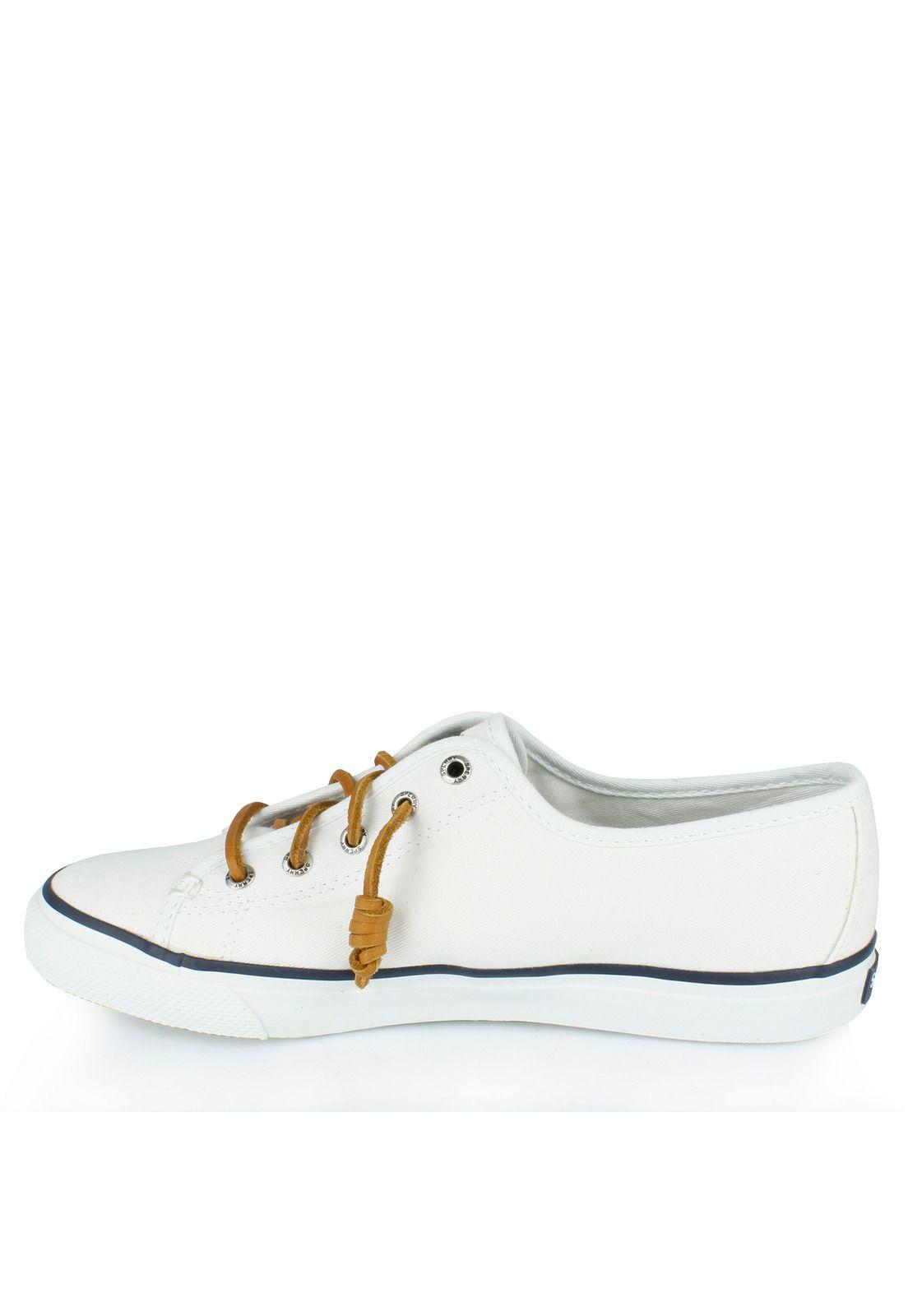 Zapatilla Seacoast Cnvs 2 Lace Blanco Mujer Sperry-2