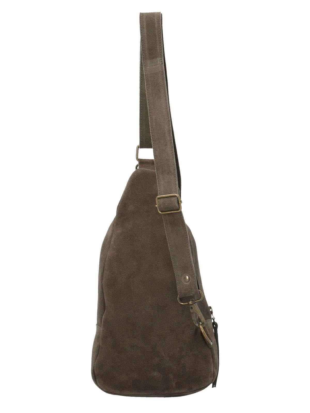 Banano Cuero Mujer Flynn Cross Oliva-2