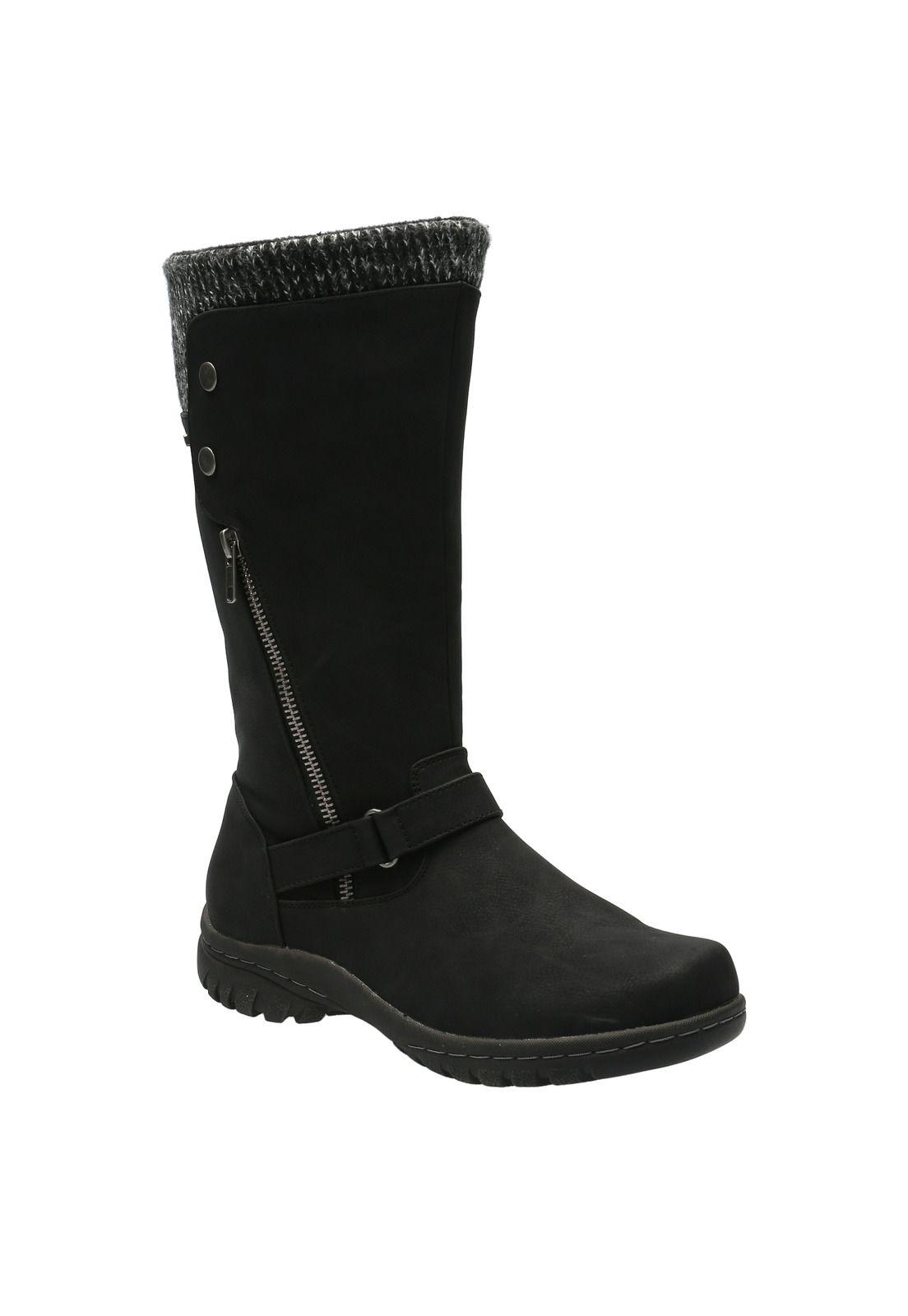 Bota Mujer Glen Negro-0