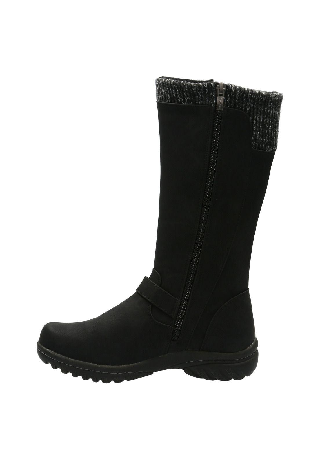 Bota Mujer Glen Negro-5