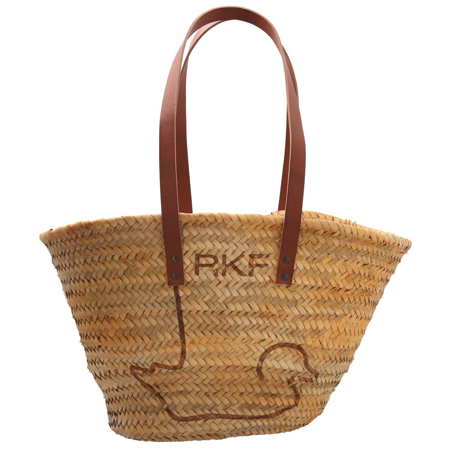 Cartera Rafia Mujer RKF Malaga Beige-0