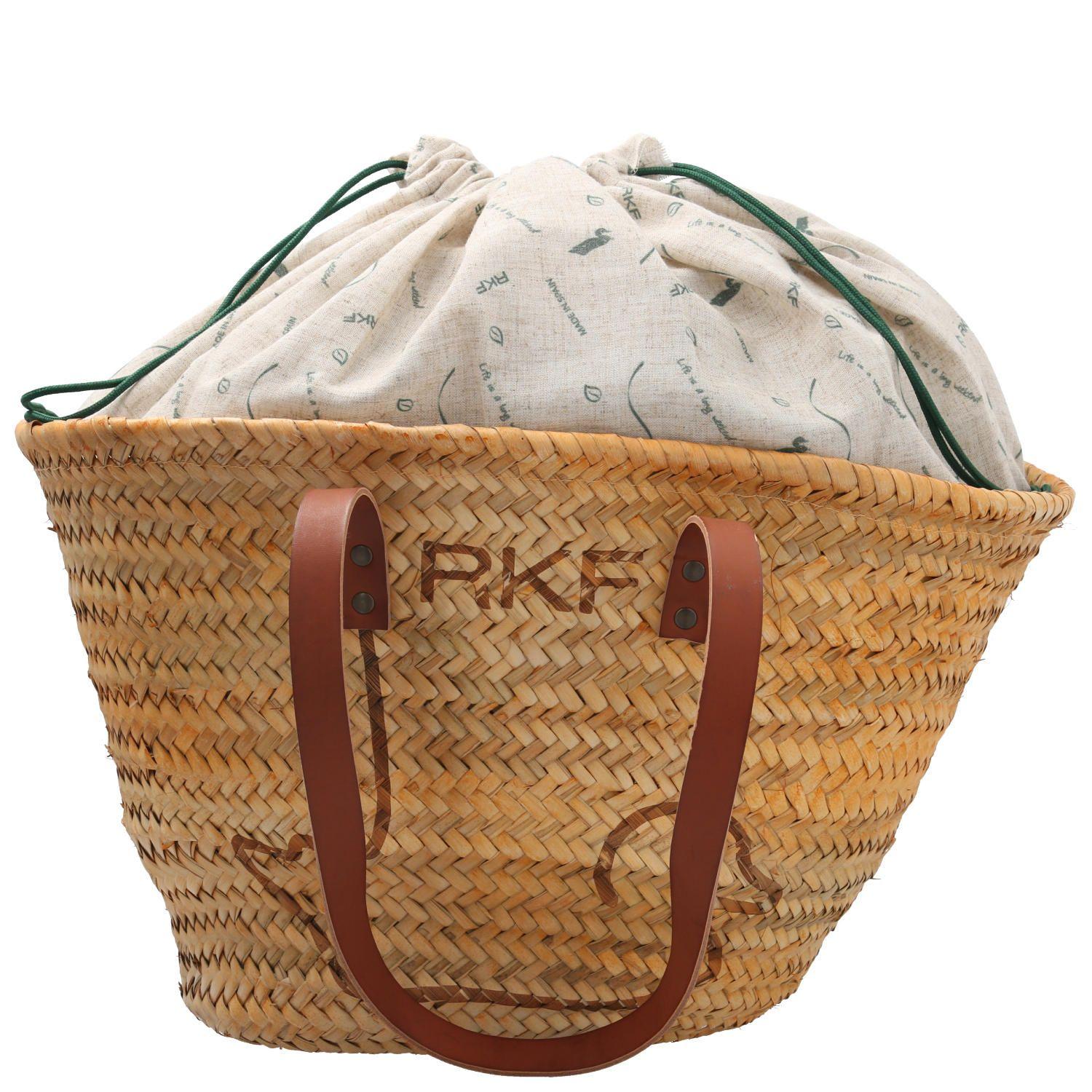 Cartera Rafia Mujer RKF Malaga Beige-3