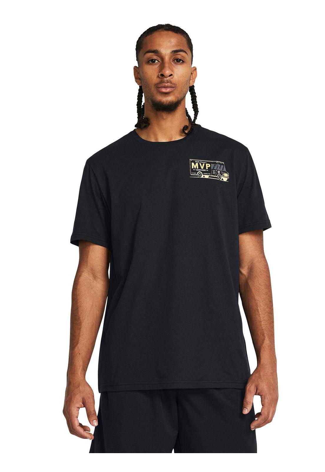 Polera UA MVP Services hombre Negro-0
