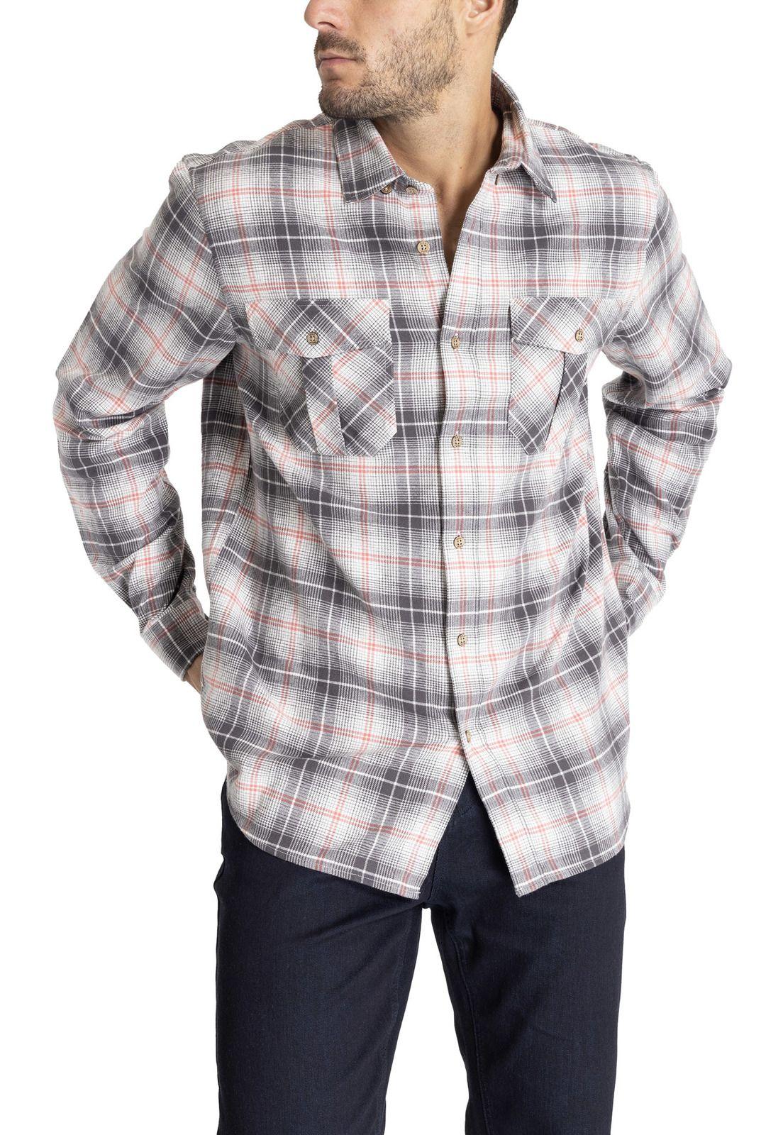 Camisa M/L Hombre Padua Gris-4