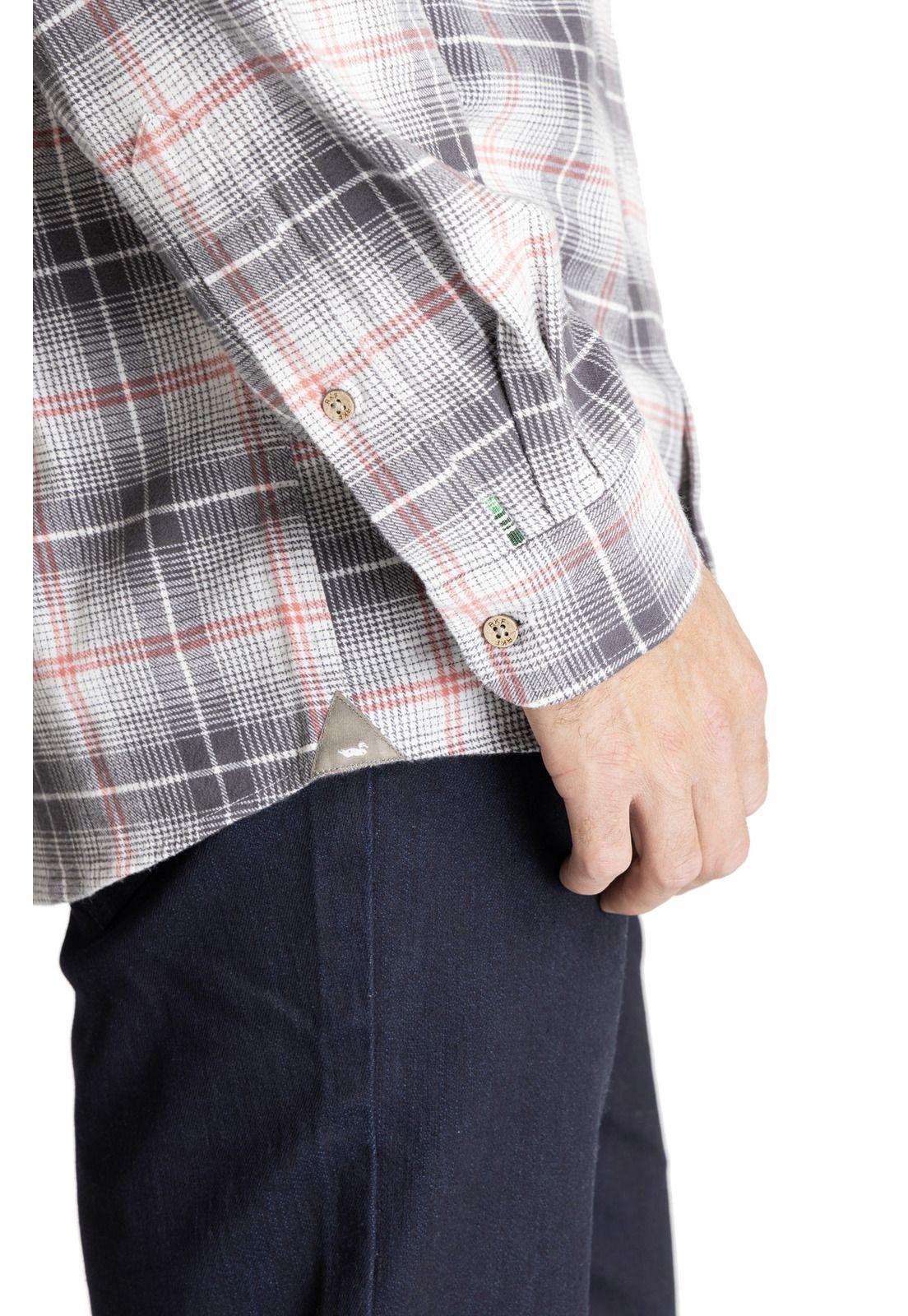 Camisa M/L Hombre Padua Gris-8