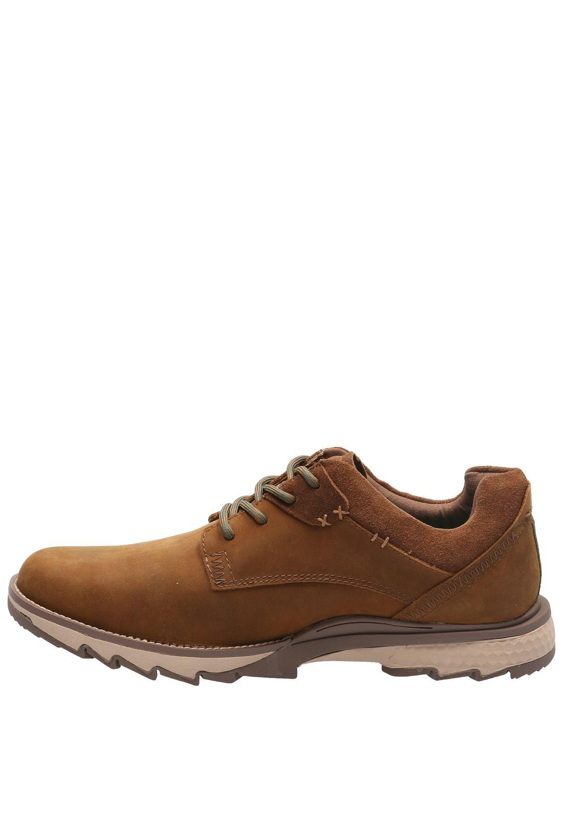 Zapato Cuero Hombre Banff Café Oscuro-5