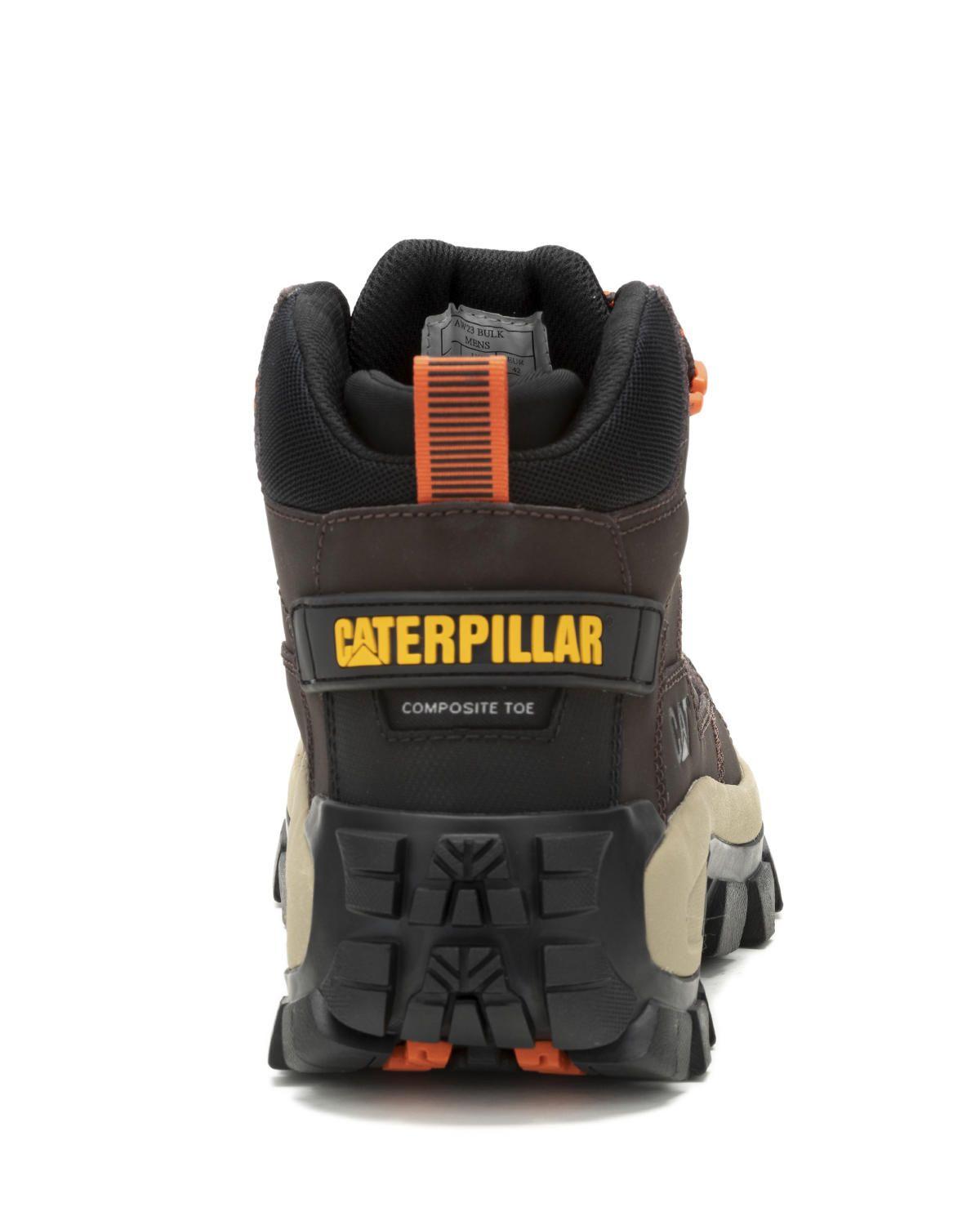 Bota cuero Invader Mid Vent Ct Café Hombre-4