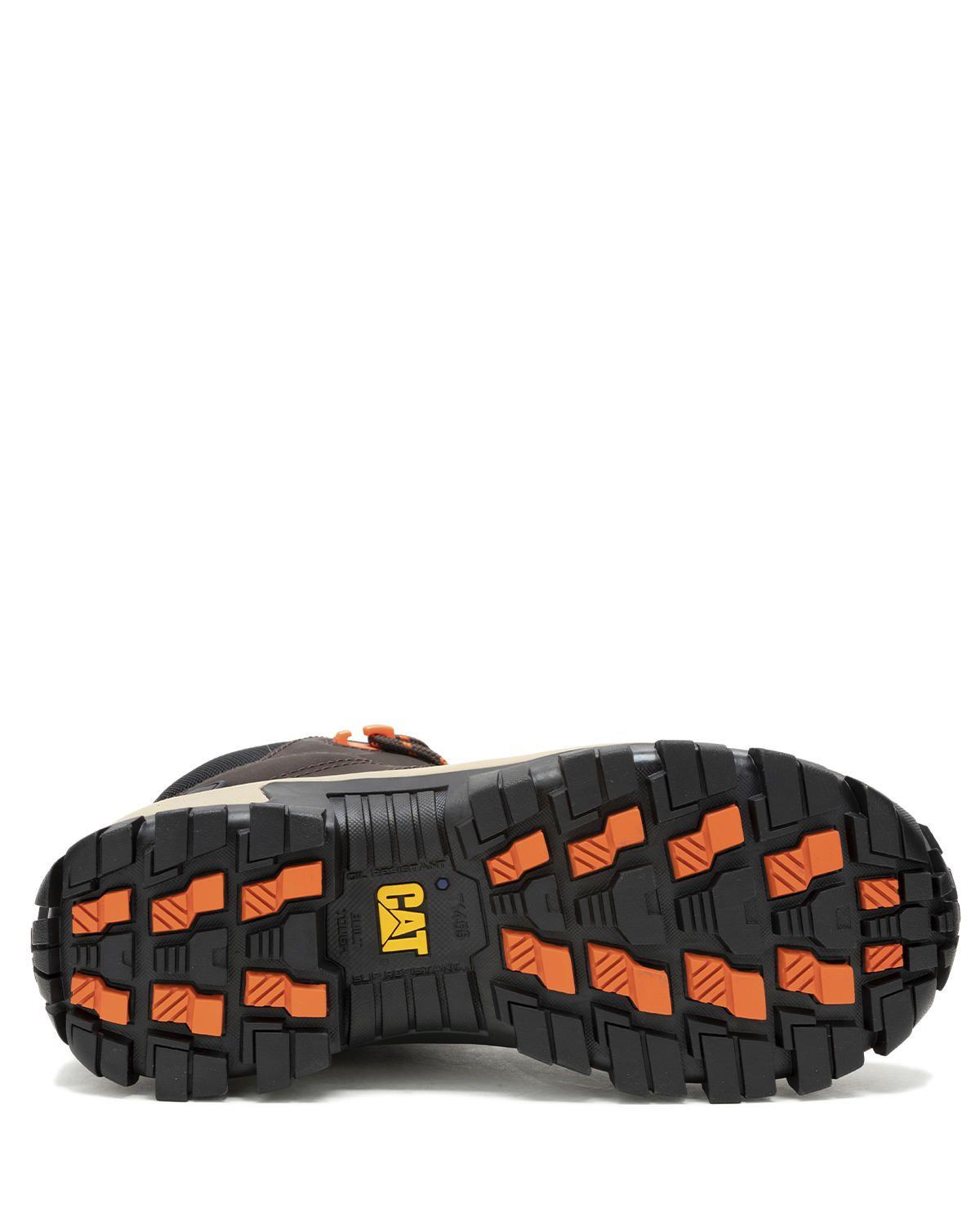 Bota cuero Invader Mid Vent Ct Café Hombre-7