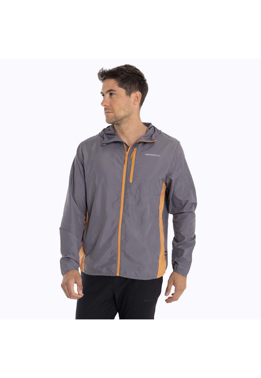 Cortaviento Hombre Potomac Gris Merrell-0