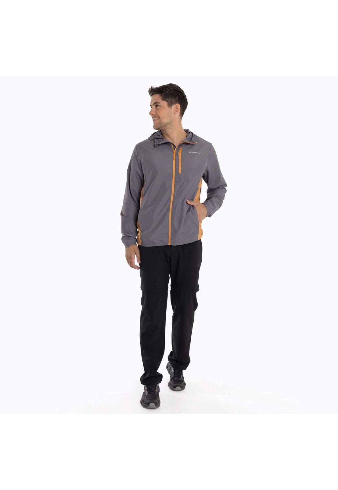 Cortaviento Hombre Potomac Gris Merrell-9