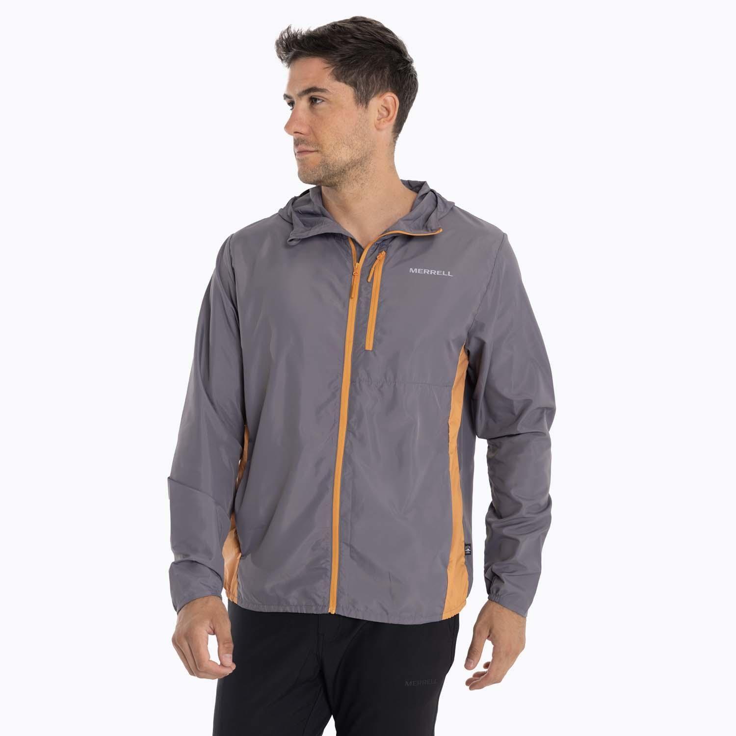 Cortaviento Hombre Potomac Gris Merrell-0