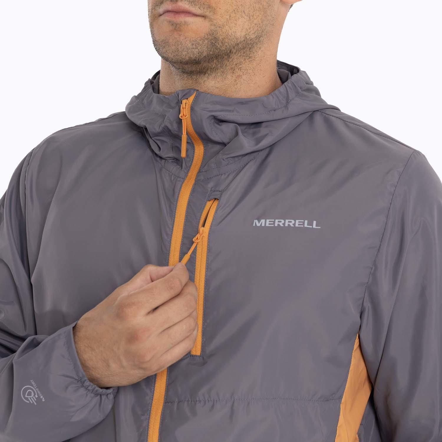 Cortaviento Hombre Potomac Gris Merrell-6