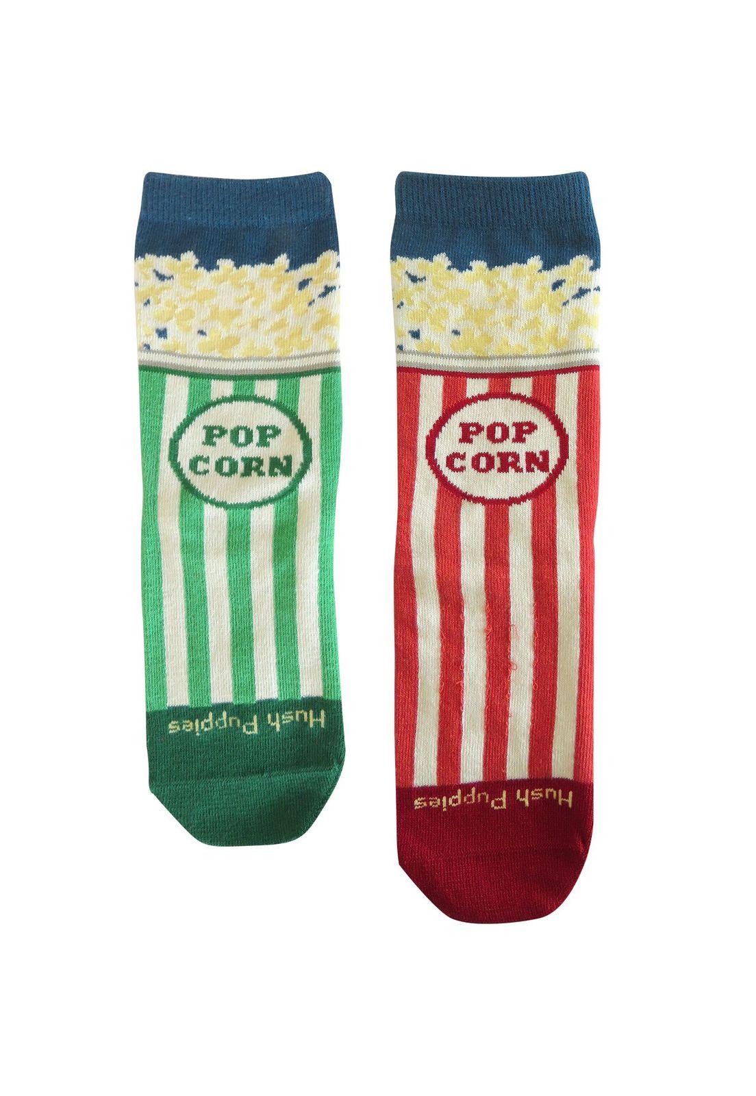 Pack Calcetín Algodón B C Candy Popcorn Hush Puppies-0