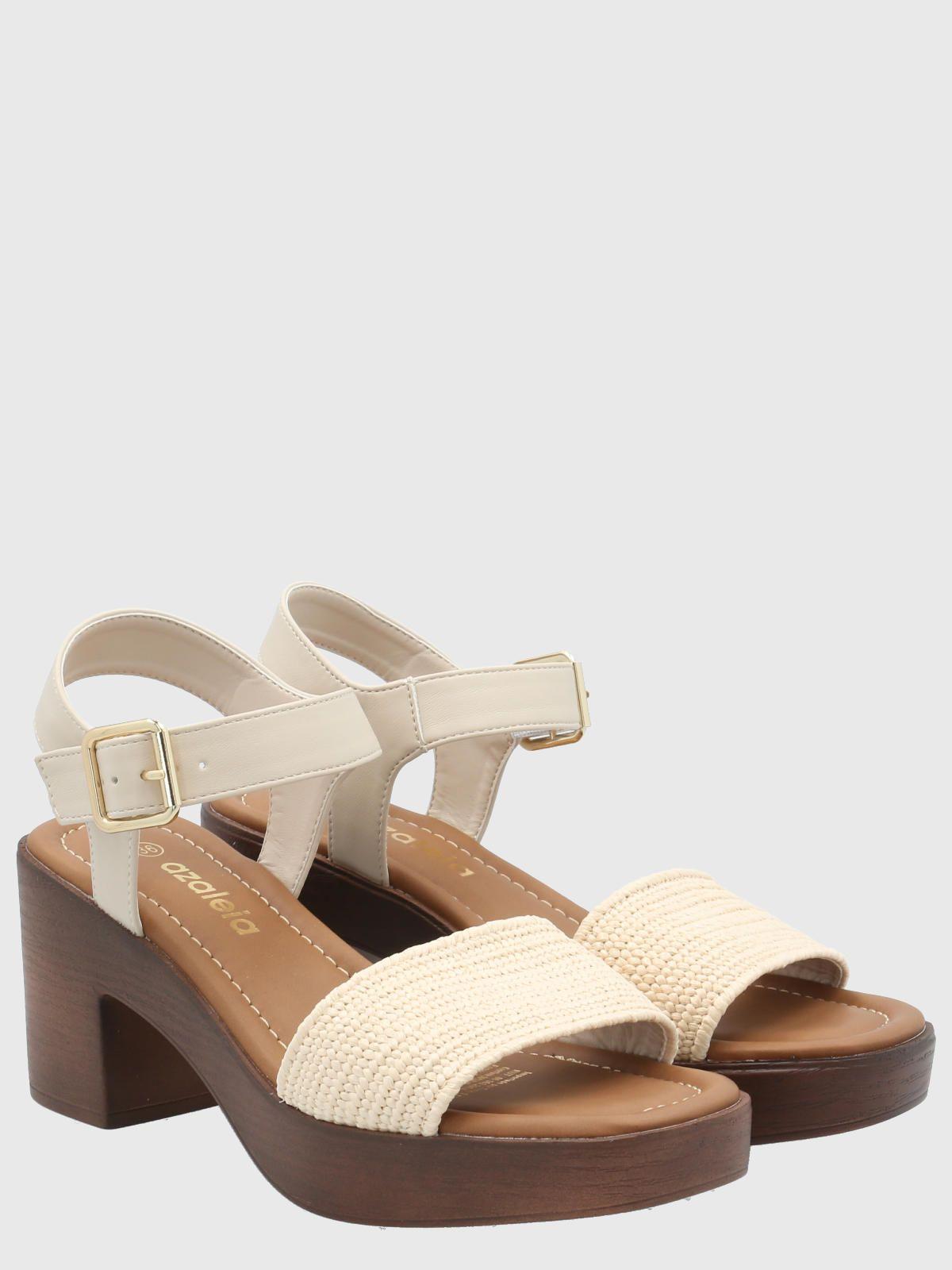 Sandalia Mujer Filippo Beige -7