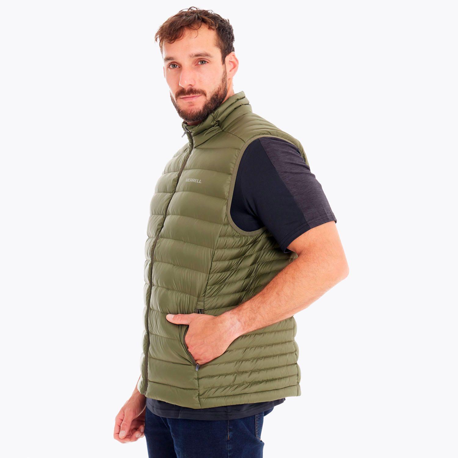 Parka Sin Mangas Vest Hombre Ridgevent Th Oliva-3