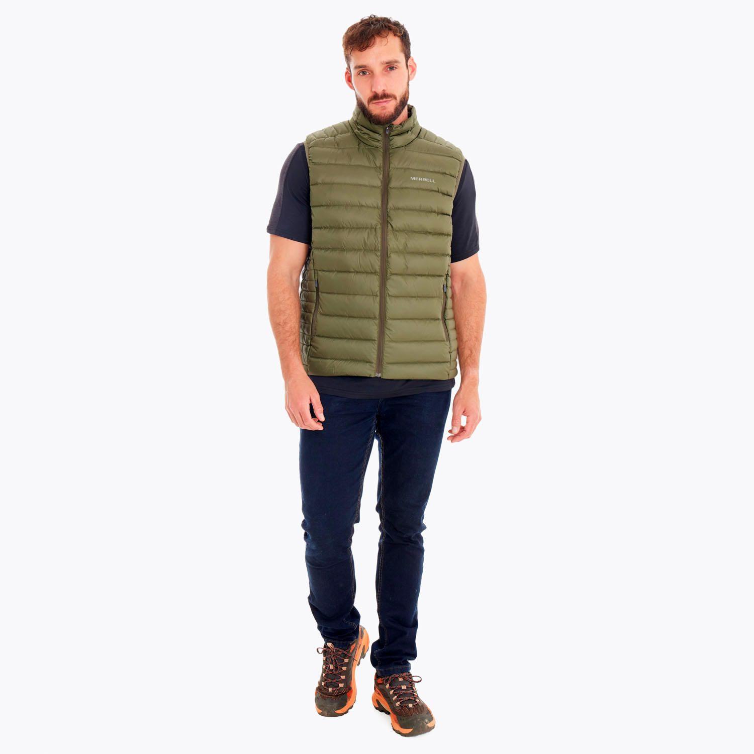 Parka Sin Mangas Vest Hombre Ridgevent Th Oliva-5