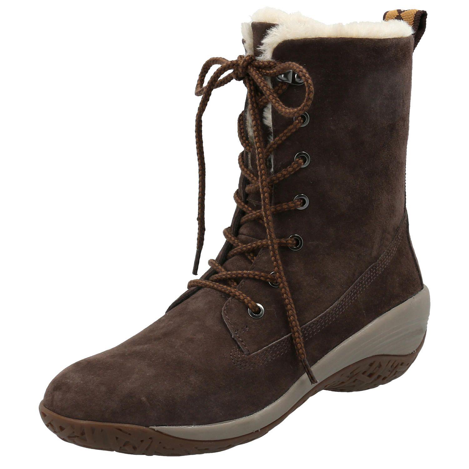 Bota Cuero Mujer Madras Chocolate-4