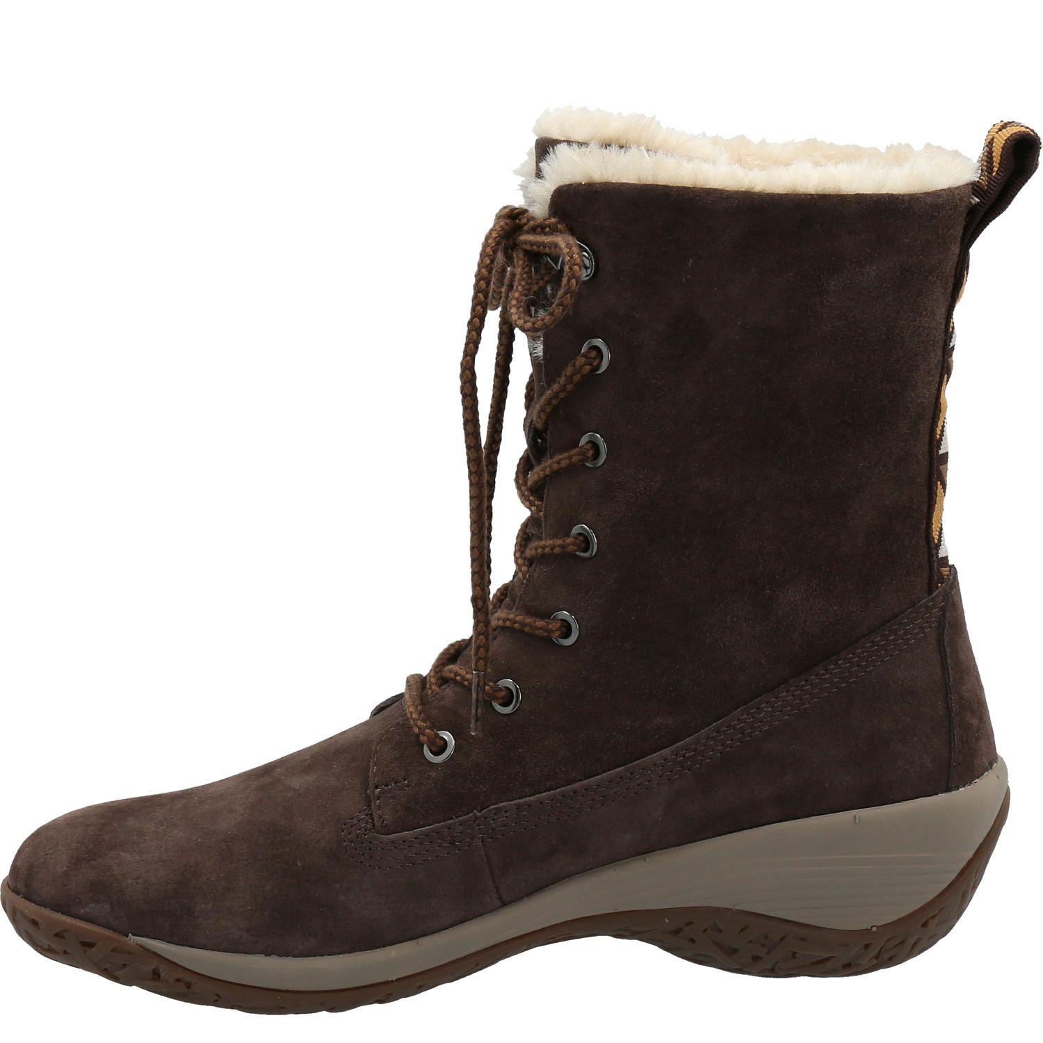 Bota Cuero Mujer Madras Chocolate-5