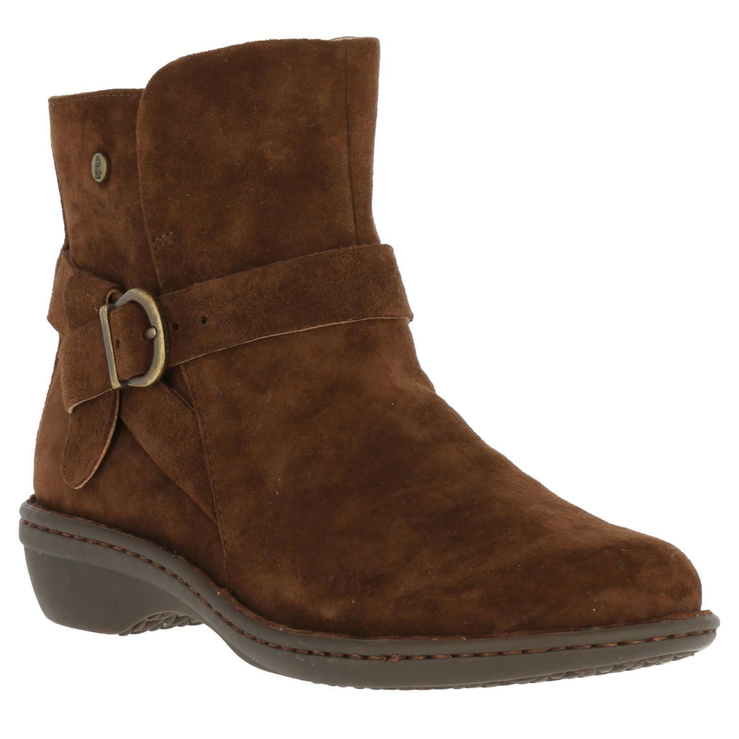 Botín Cuero Mujer Ancona Chocolate-0