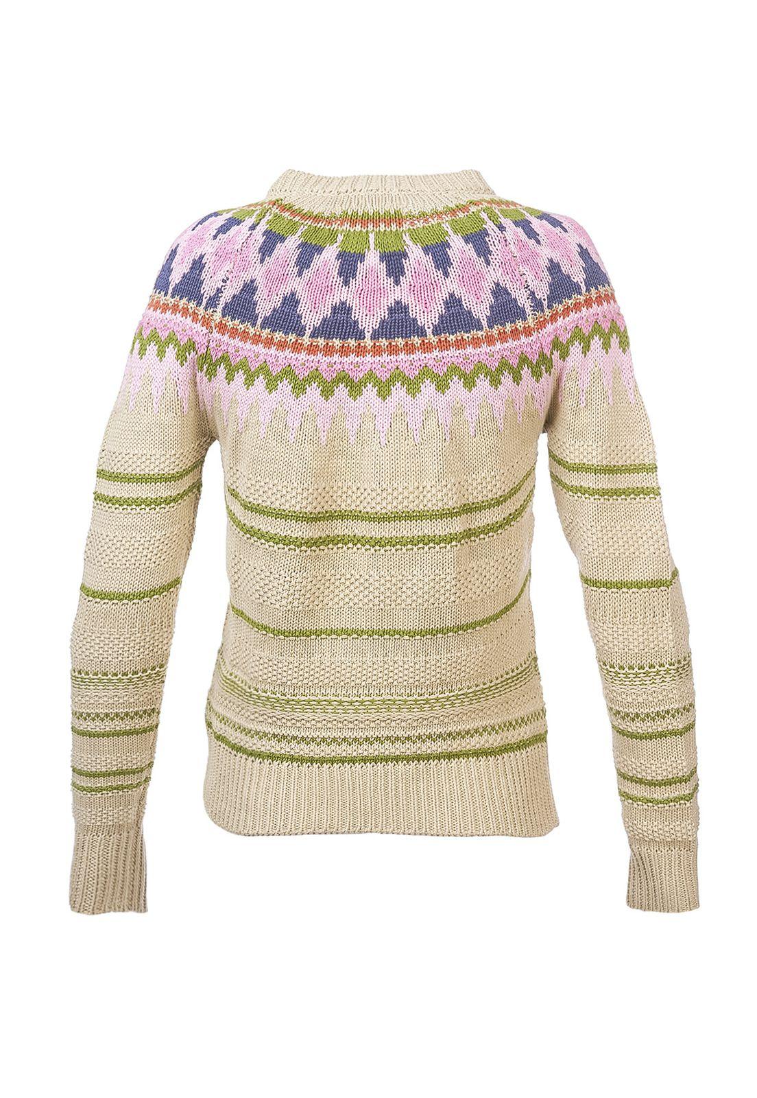 Sweater Algodón Orgánico Coucou Durazno Mujer-1