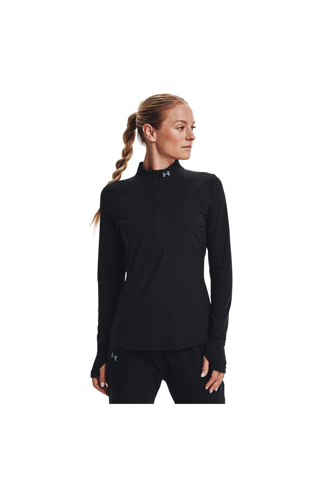Polera Mujer Ua Qualifier Run 2.0 Negro-3