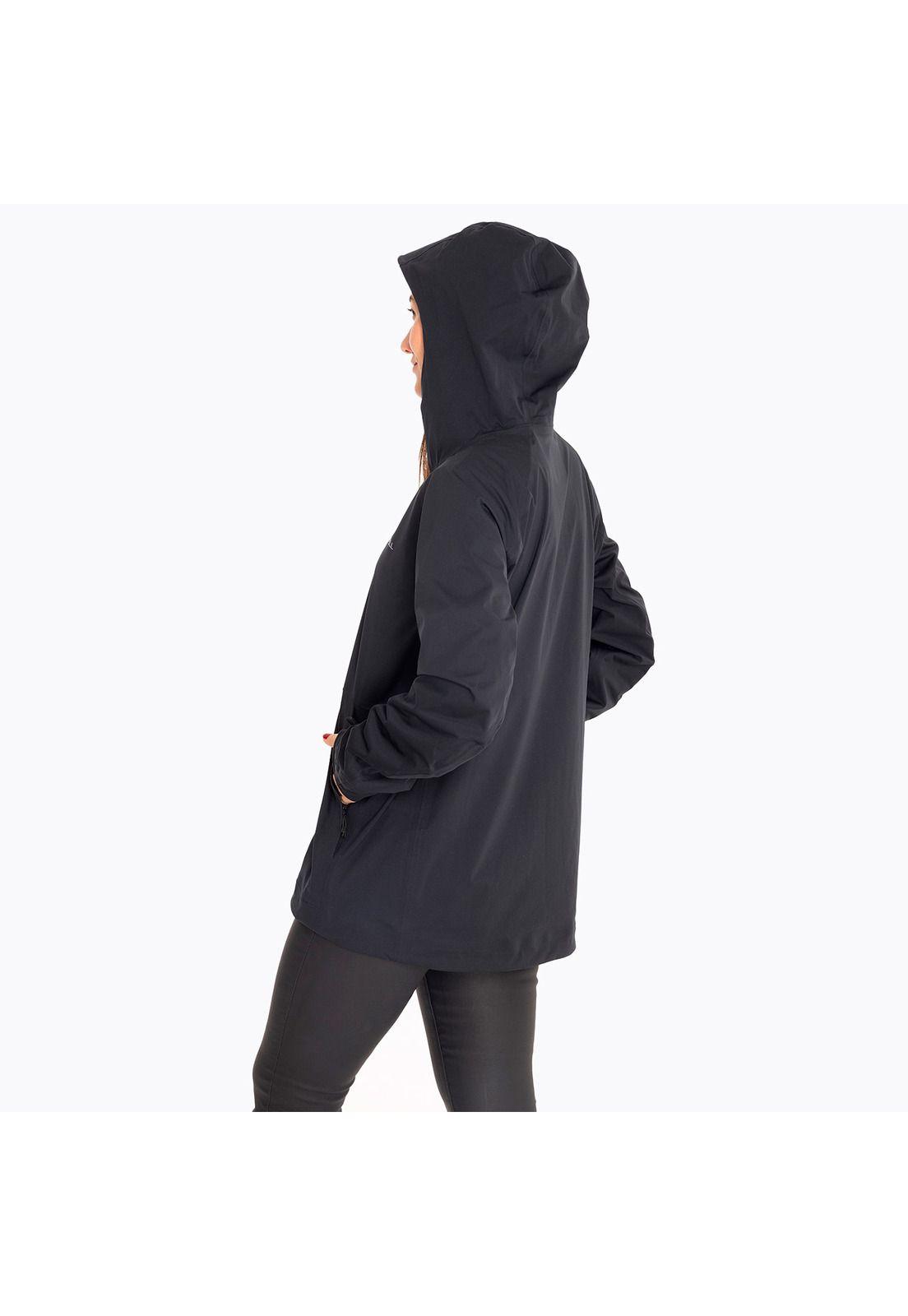 Impermeable Mujer Whisper Rain Shell Negro-5
