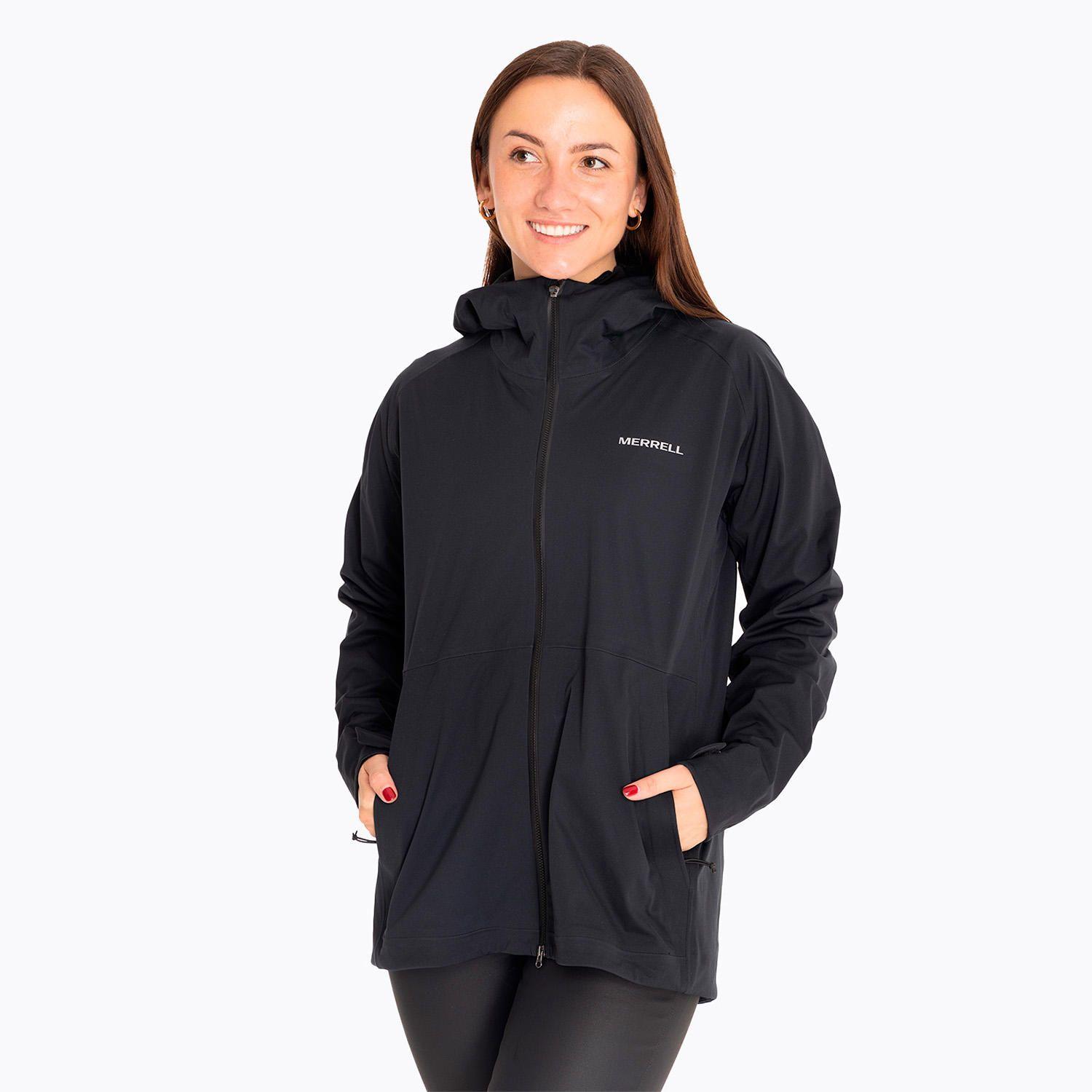 Impermeable Mujer Whisper Rain Shell Negro-4