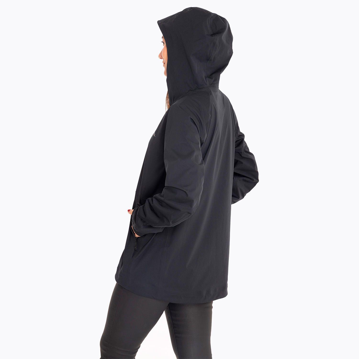Impermeable Mujer Whisper Rain Shell Negro-5