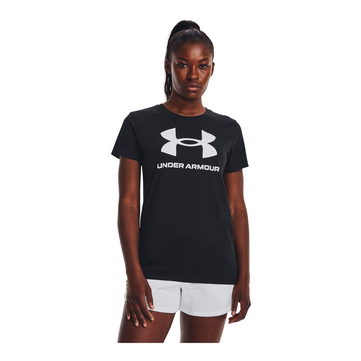 Polera UA Sportstyle mujer Negro-3
