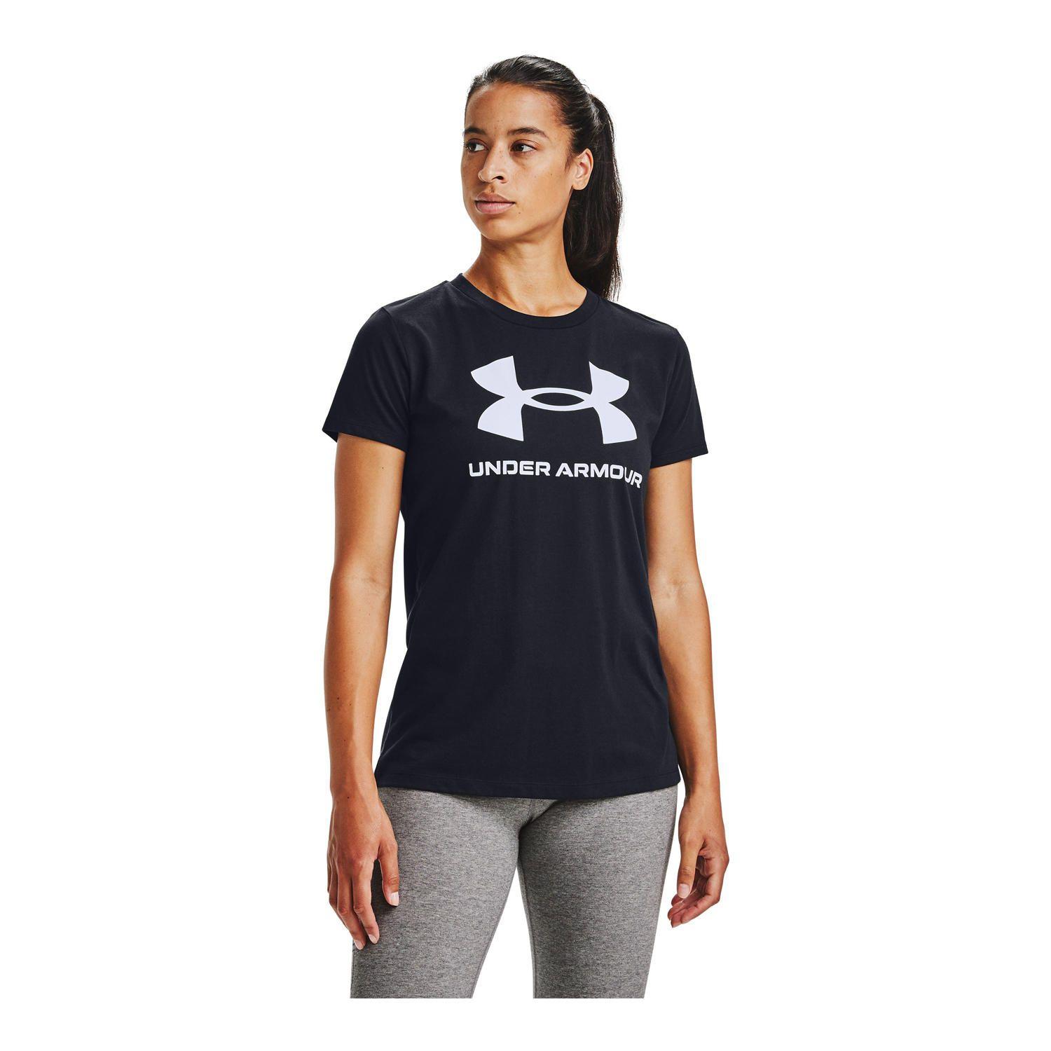 Polera UA Sportstyle mujer Negro-4