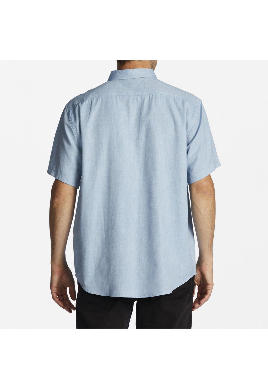 Camisa M/C Hombre All Day M Wvtp Celeste-3