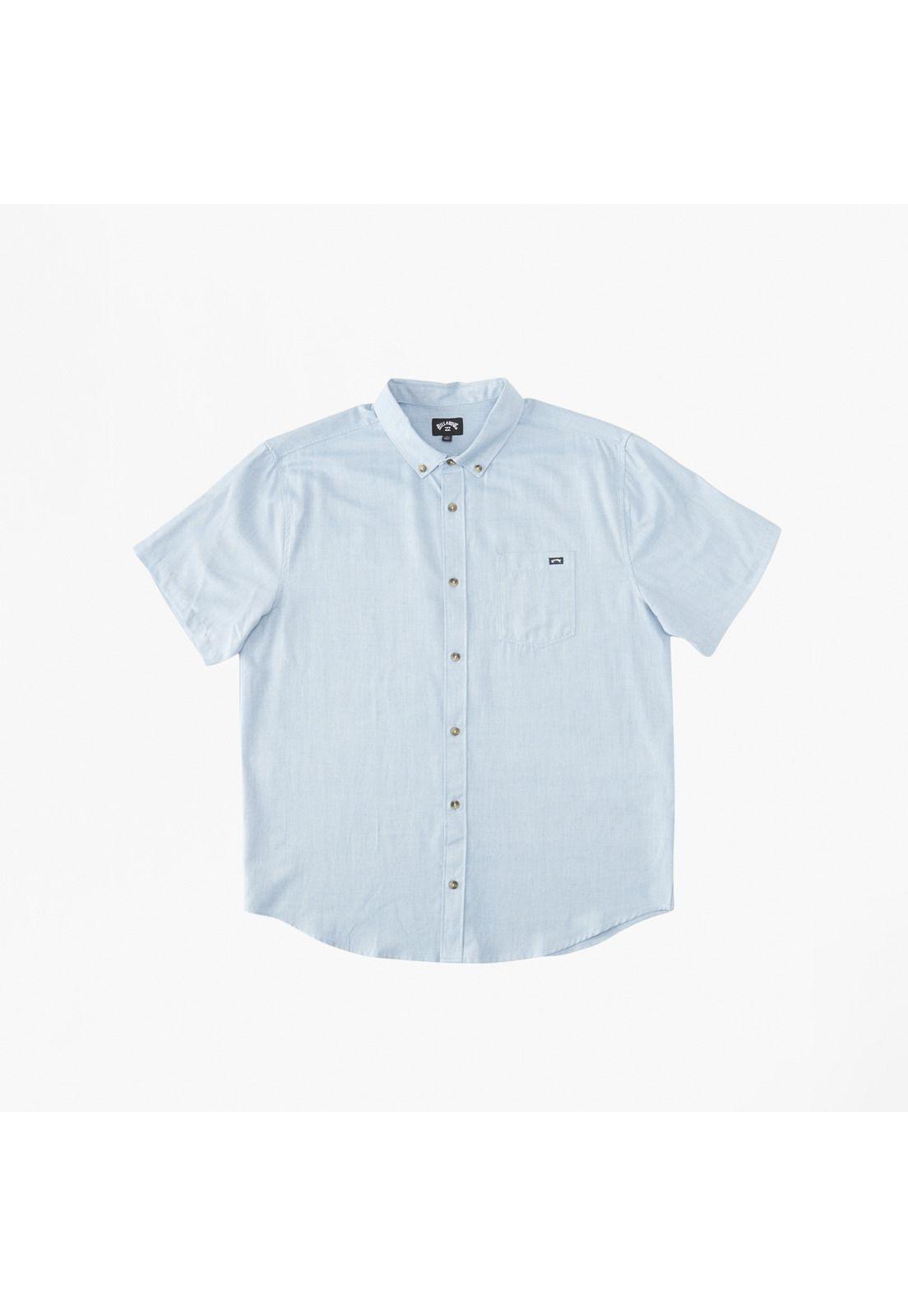 Camisa M/C Hombre All Day M Wvtp Celeste-6