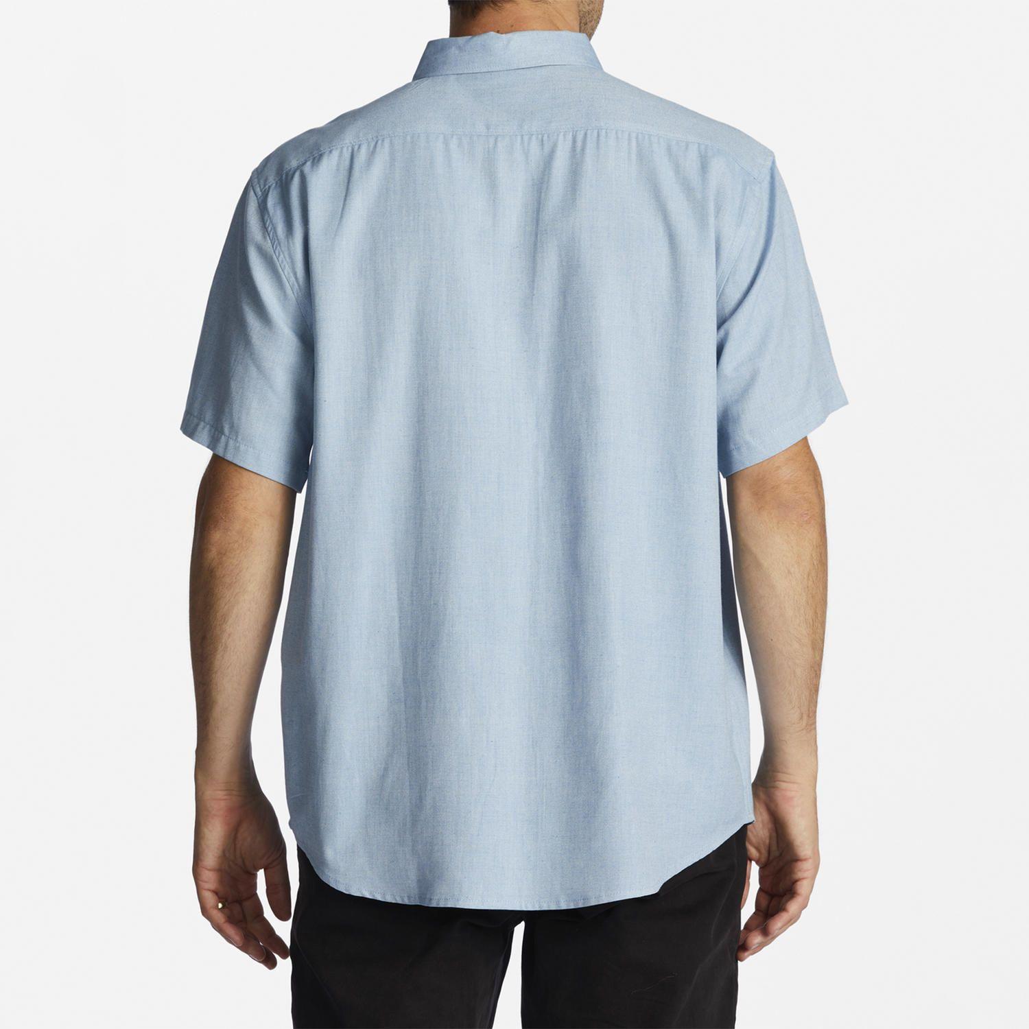 Camisa M/C Hombre All Day M Wvtp Celeste-3