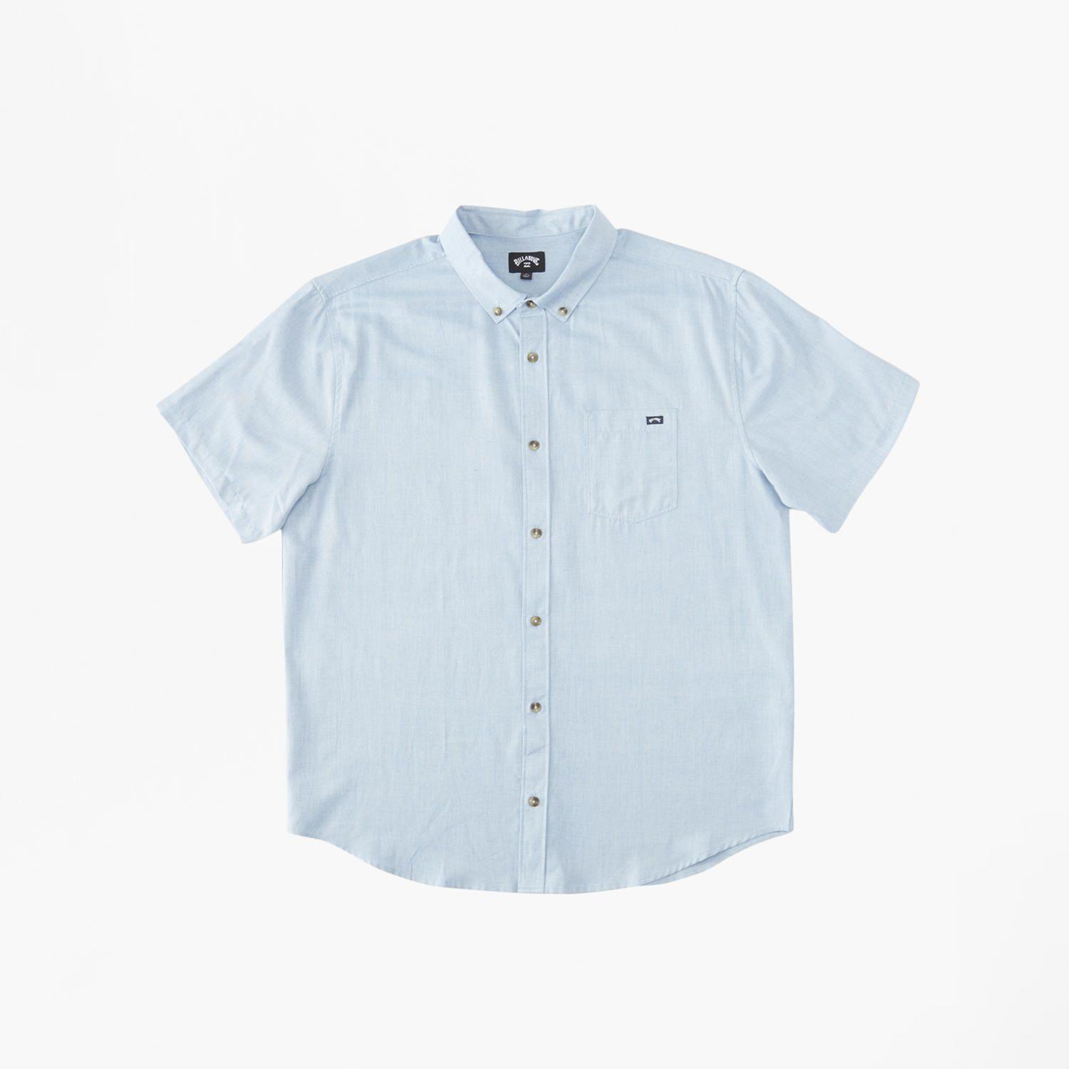 Camisa M/C Hombre All Day M Wvtp Celeste-6