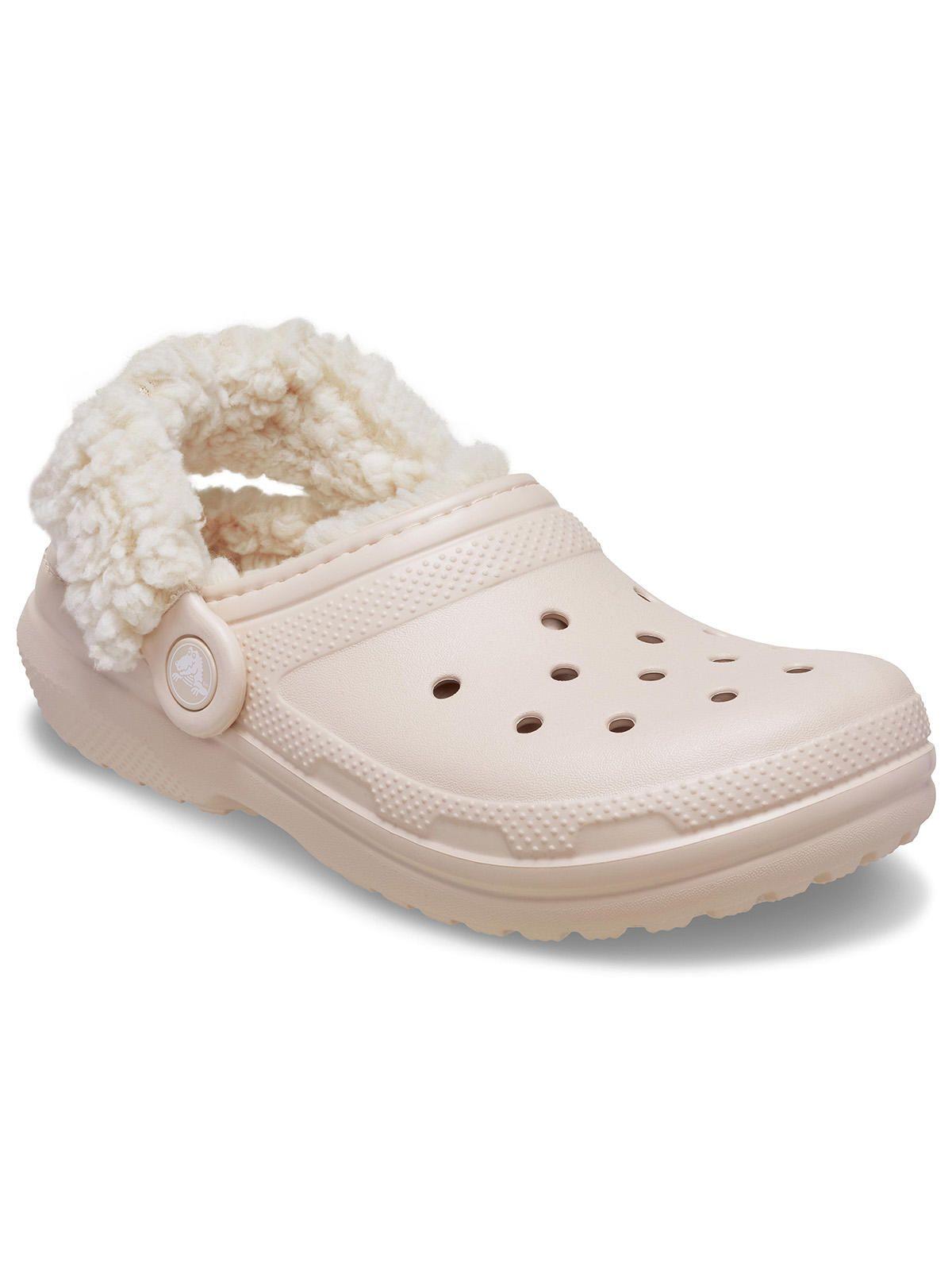 Zueco Niños Pequeños Classic Fleece Lined Rosado-1