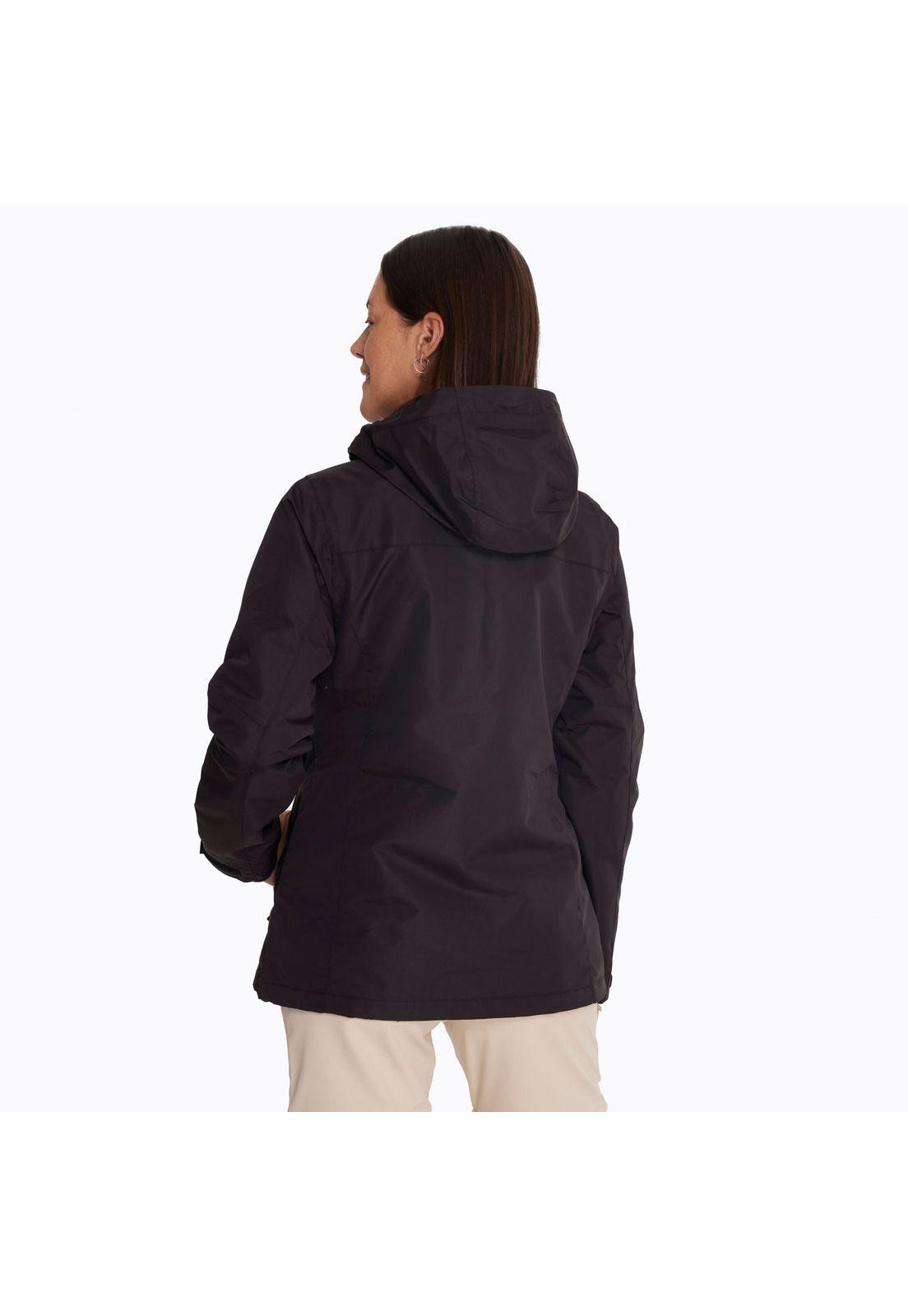 Parka Mujer 3 en 1 Jacket Negro-4