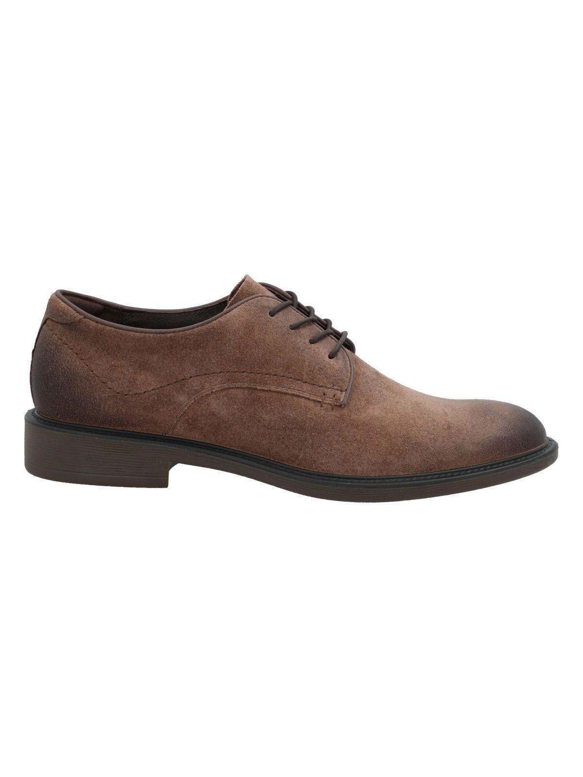 Zapato Cuero Hombre Boltero Café-0