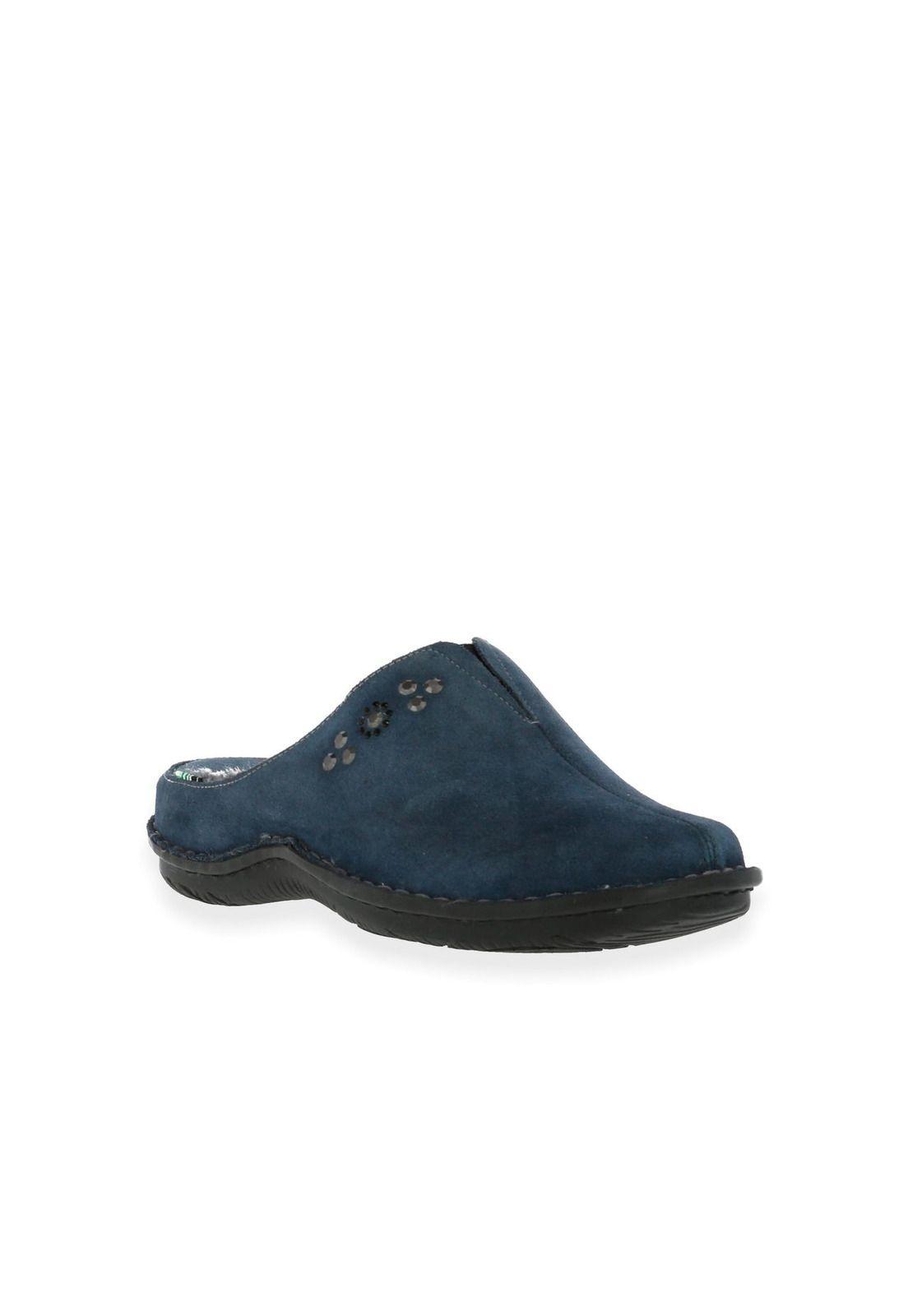 Slip On Cuero Gamuzado Brina Blue-0