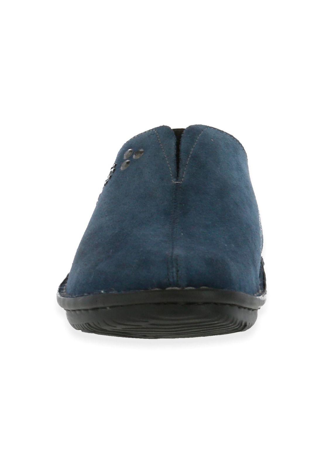 Slip On Cuero Gamuzado Brina Blue-4