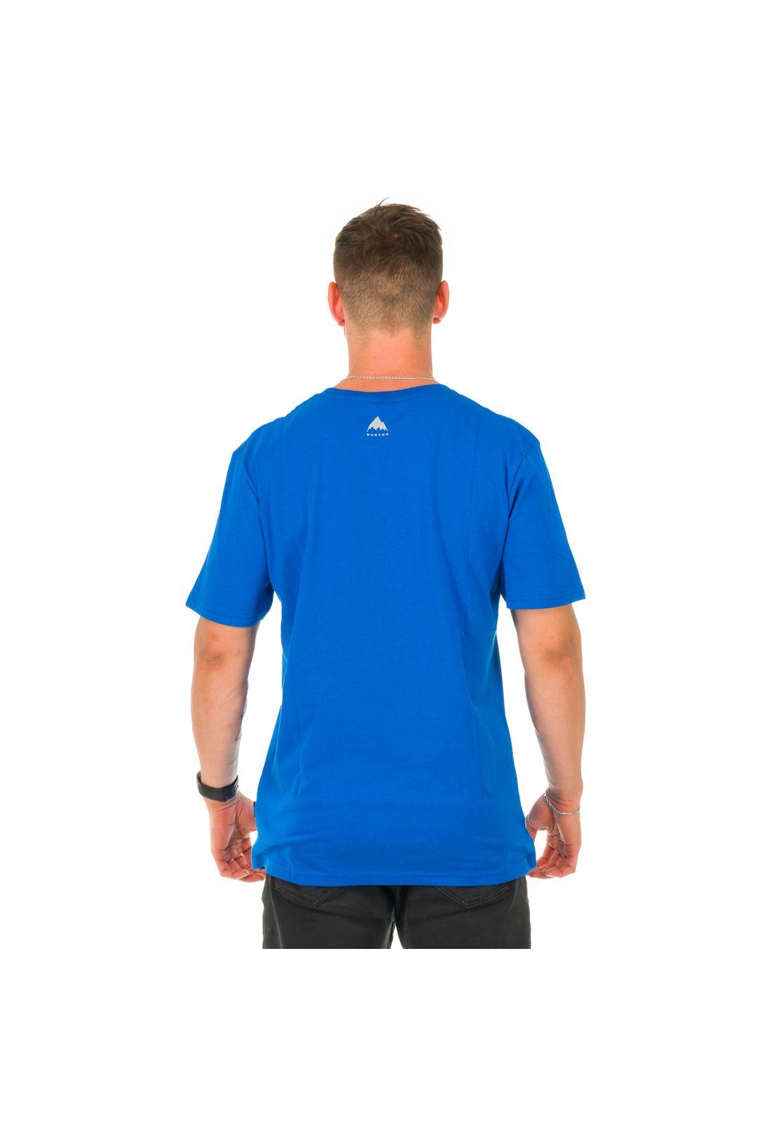Polera M/C Hombre Chill Logo Azul -2