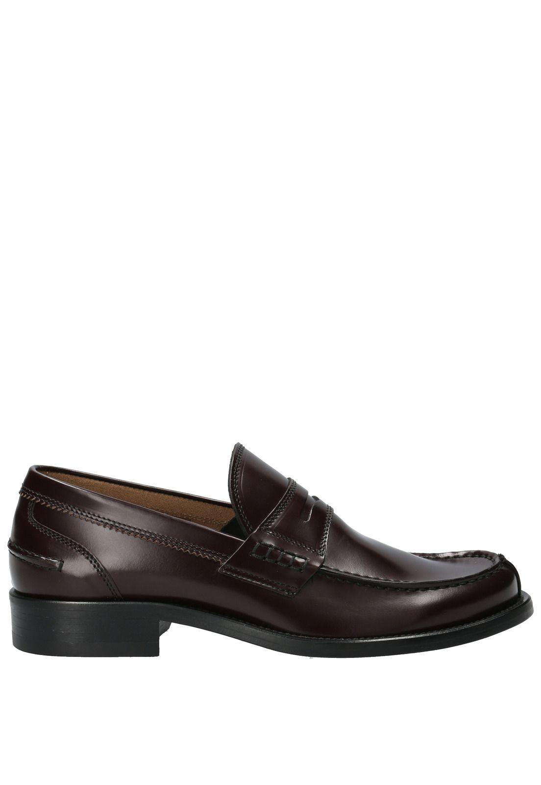 Mocasín Hombre Cilento Café Oscuro-1