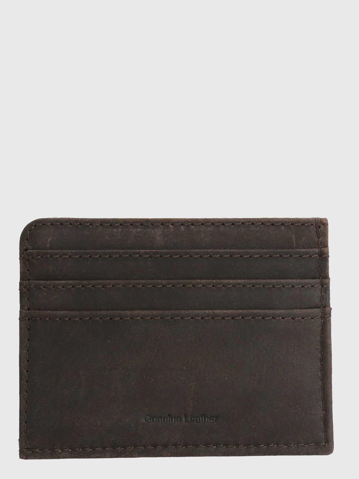 Tarjetero Cuero Hombre Th Millard Card Café-1