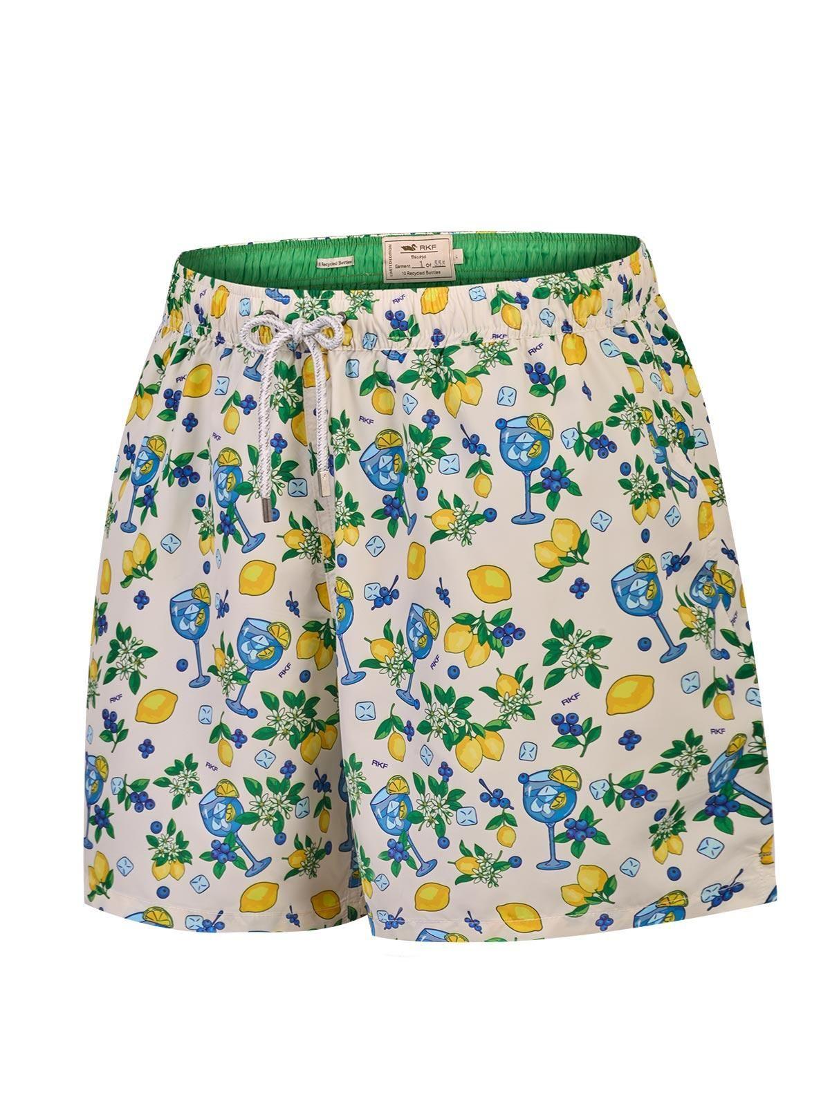 Traje De Baño Hombre Izam Multicolor-0