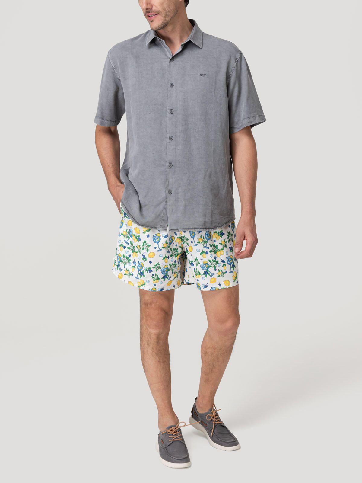 Traje De Baño Hombre Izam Multicolor-8
