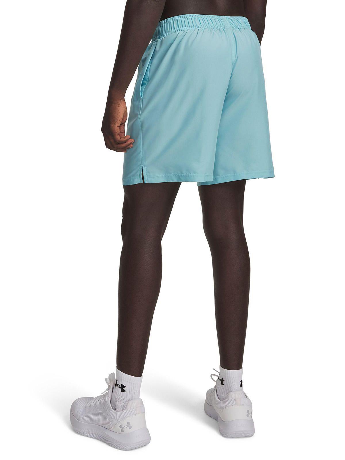 Short Azul Hombre Tech Woven Wordmark-1