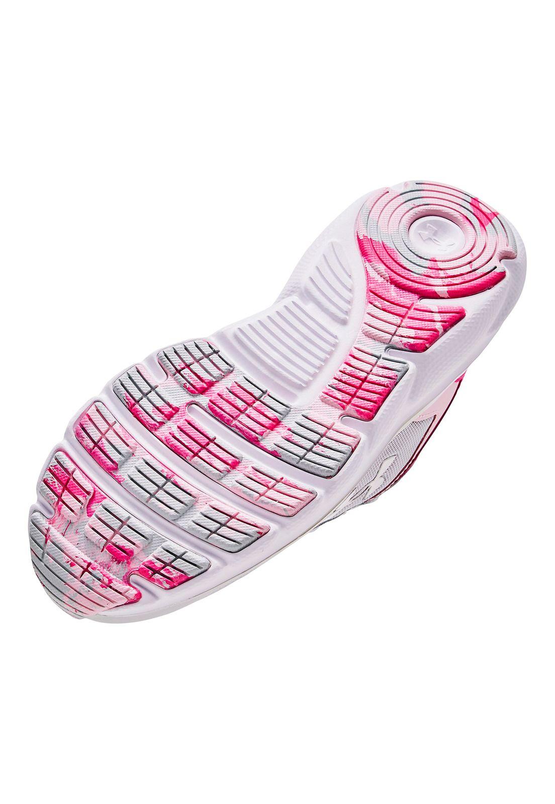 Zapatillas de running UA Assert 9 para niña Gris-3