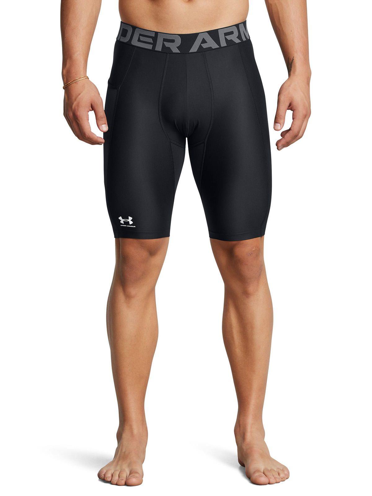 Calza Hombre Heatgear Pocket Longs Negros-3