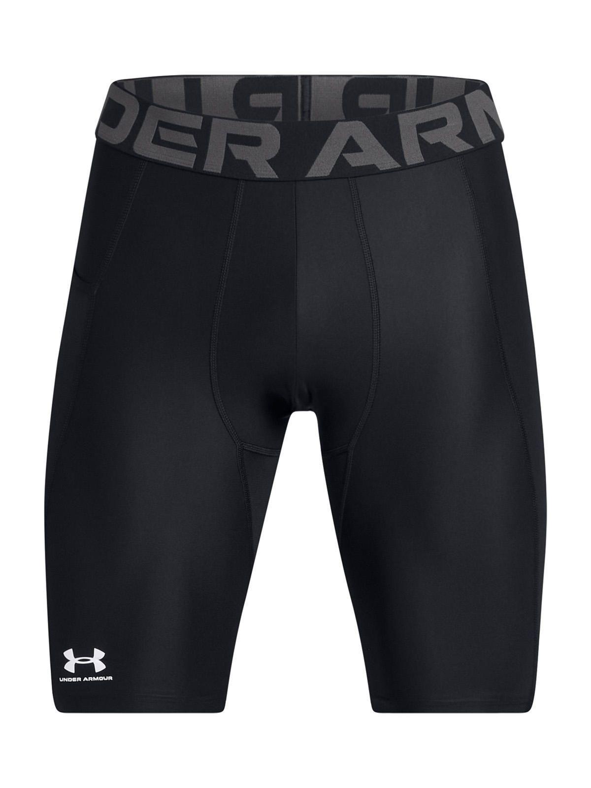 Calza Hombre Heatgear Pocket Longs Negros-0