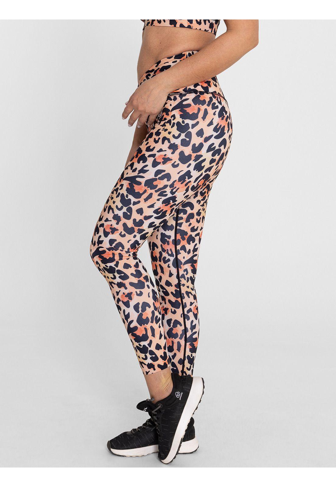 Calza Hr Long Leg Eva Naranja Mujer-1